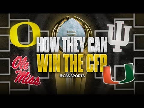 How Every Remaining CFP Team Can WIN the National Championship 🏆