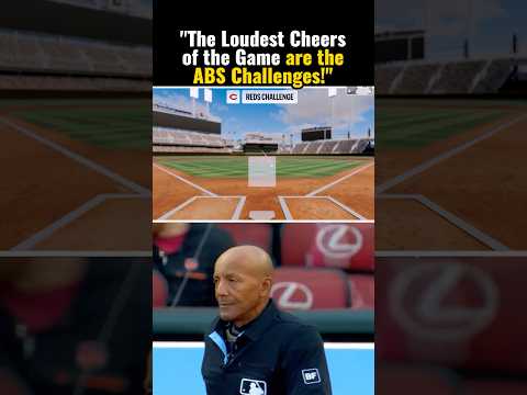 "The loudest cheers of the game are the ABS Challenges!" Rough day for CB Bucknor