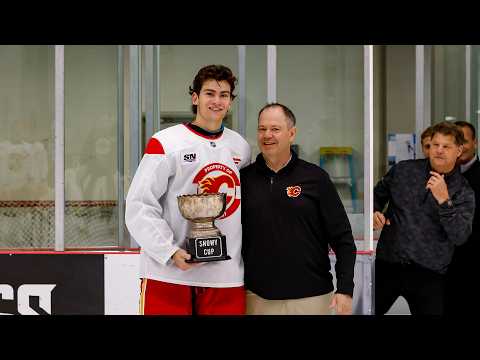 Snowy Cup Trophy Presentation | Calgary Flames Development Camp