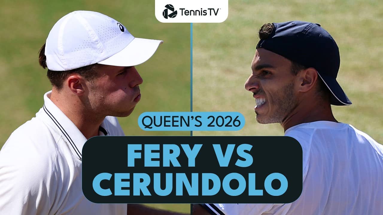 Home Hope Arthur Fery Battles Francisco Cerundolo 🔥 | Queen's 2026 Highlights