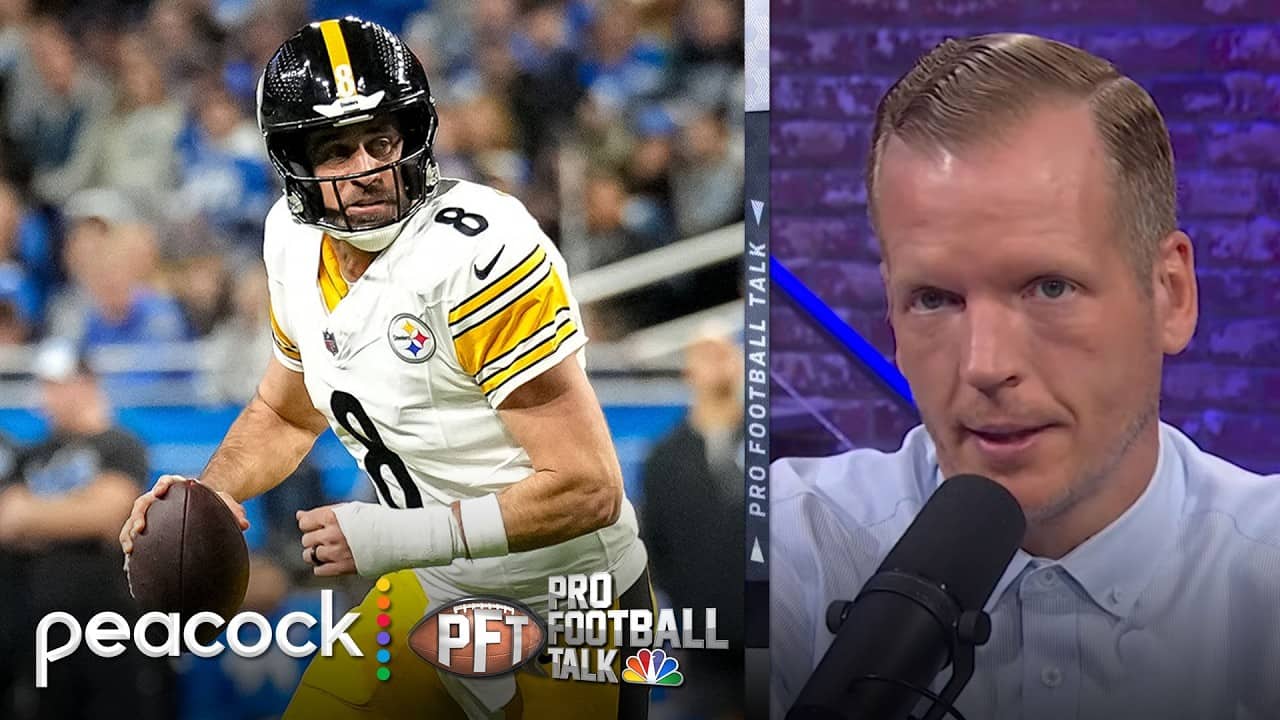 How will Aaron Rodgers mentor Steelers’ young quarterbacks? | Pro Football Talk | NFL on NBC