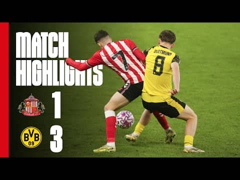 U21s Exit PL International Cup | Sunderland AFC U21s 1 - 3 Borussia Dortmund II | PL Int Cup