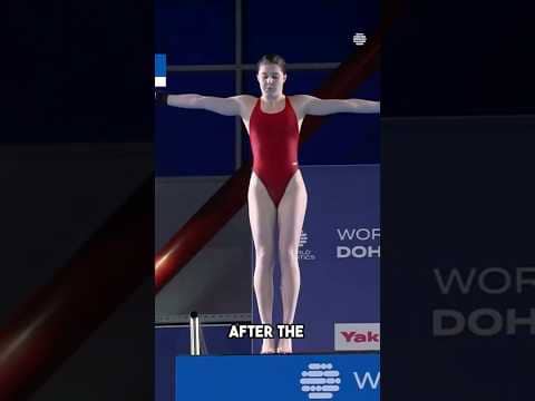 Incredible Speed and Skill of Diver Andrea Spendolini Sirieix #Diving