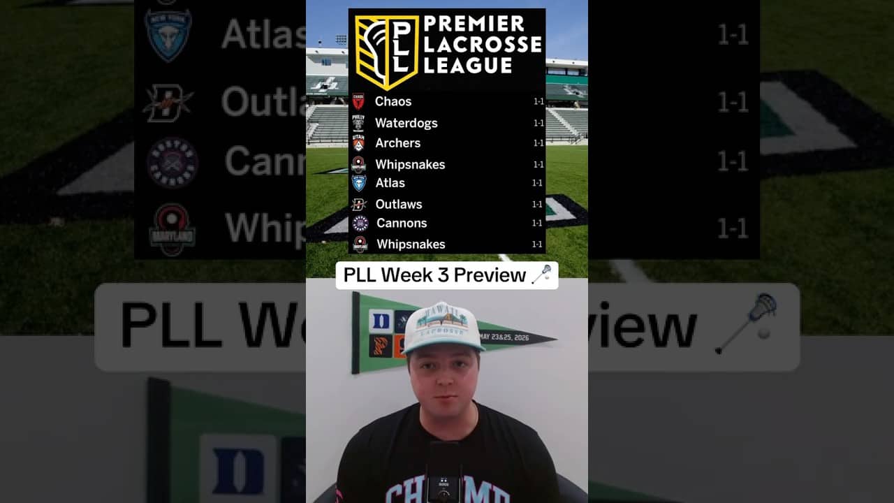 Week 3 PLL Game Previews!