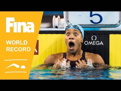 Alia Atkinson Sets World Record in 100m Breaststroke | 2014 FINA Doha