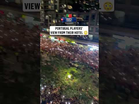 Portugal is feeling the EXCITEMENT after advancing to the Round of 16