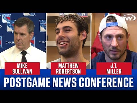 Matthew Robertson's overtime goal caps Rangers' comeback win