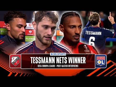 "SPECIAL Night" Tanner Tessmann on Match-Winning Goal for Lyon ➕ Ruben Kluivert & Sébastien Haller