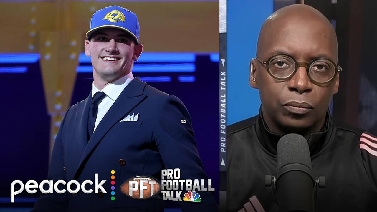 Is Ty Simpson the Rams' best insurance QB for Matthew Stafford? | Pro Football Talk | NFL on NBC