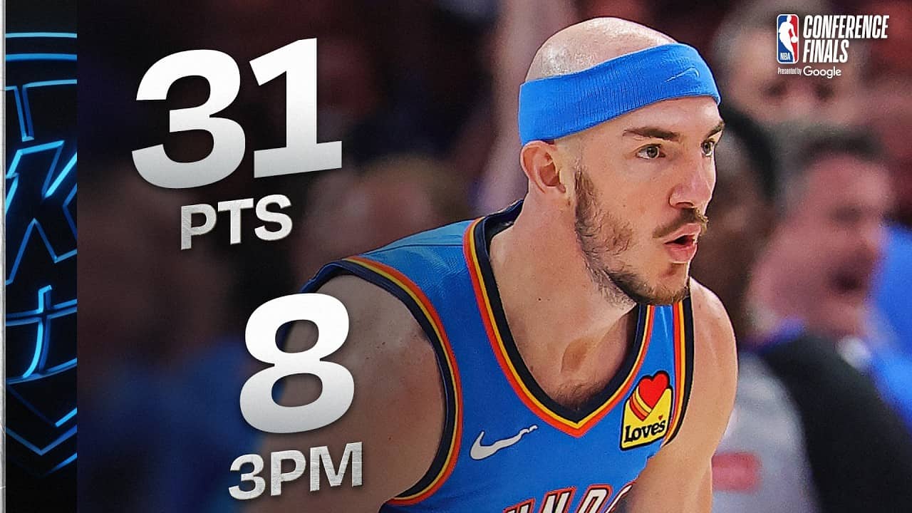 Alex Caruso Joins History With 30+ PTS and 8+ 3PM While Coming off the Bench | May 18, 2026