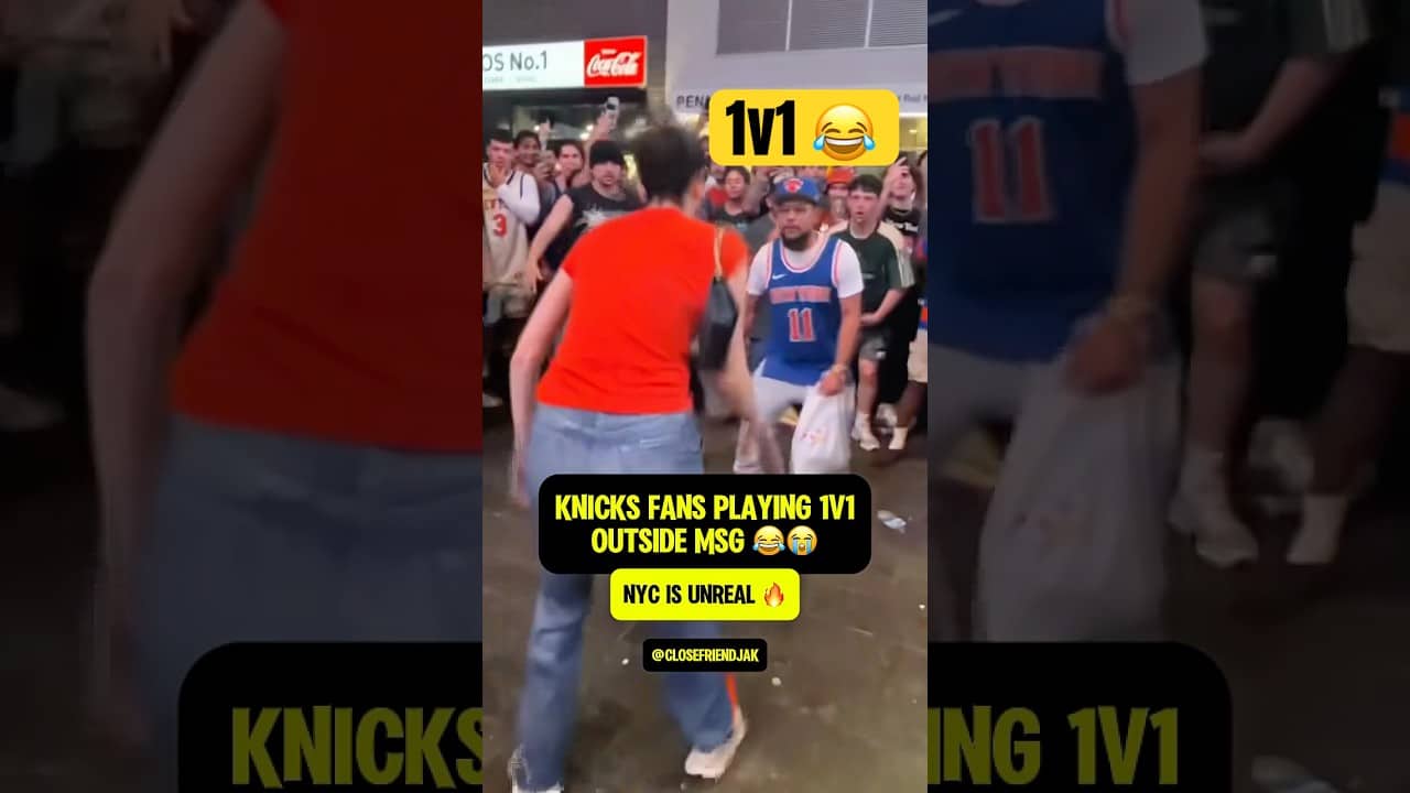 Knicks fans are UNREAL 😂😂