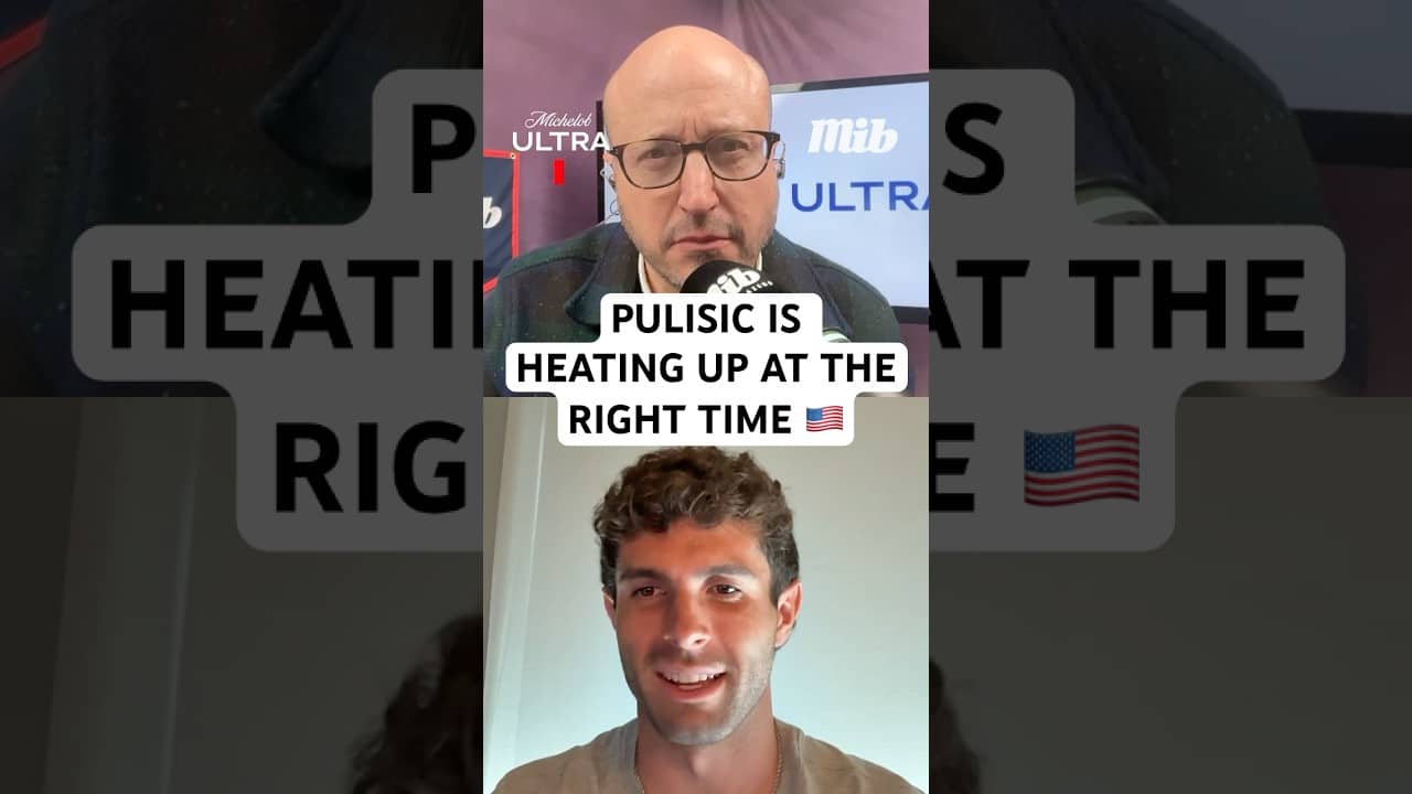CHRISTIAN PULISIC ON BREAKING HIS GOAL DROUGHT vs SENEGAL