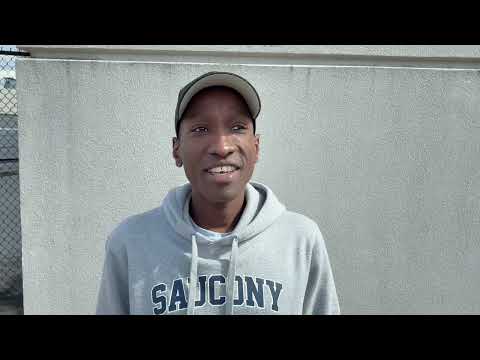 Sam Chelenga prior to the 2026 US Half Marathon Championship in Atlanta