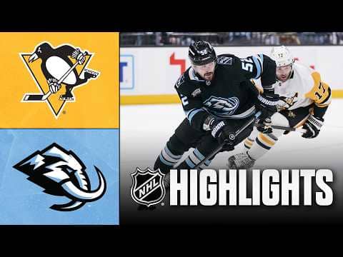Penguins vs. Mammoth | NHL Highlights | March 14, 2026