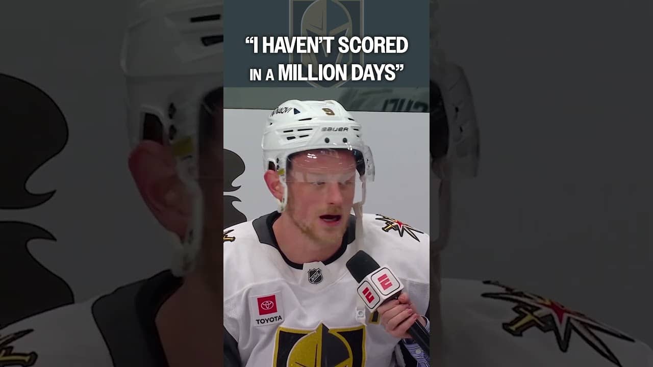 Eichel was JACKED to finally get one 🤣