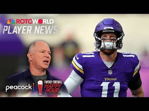 Concern for Carson Wentz, Vikings' backfield after loss | Fantasy Football Happy Hour | NFL on NBC
