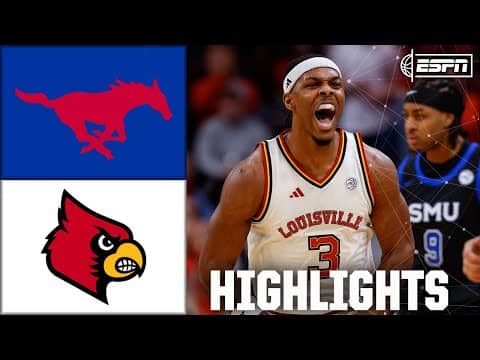 SMU Mustangs vs. Louisville Cardinals | Full Game Highlights | ESPN College Basketball