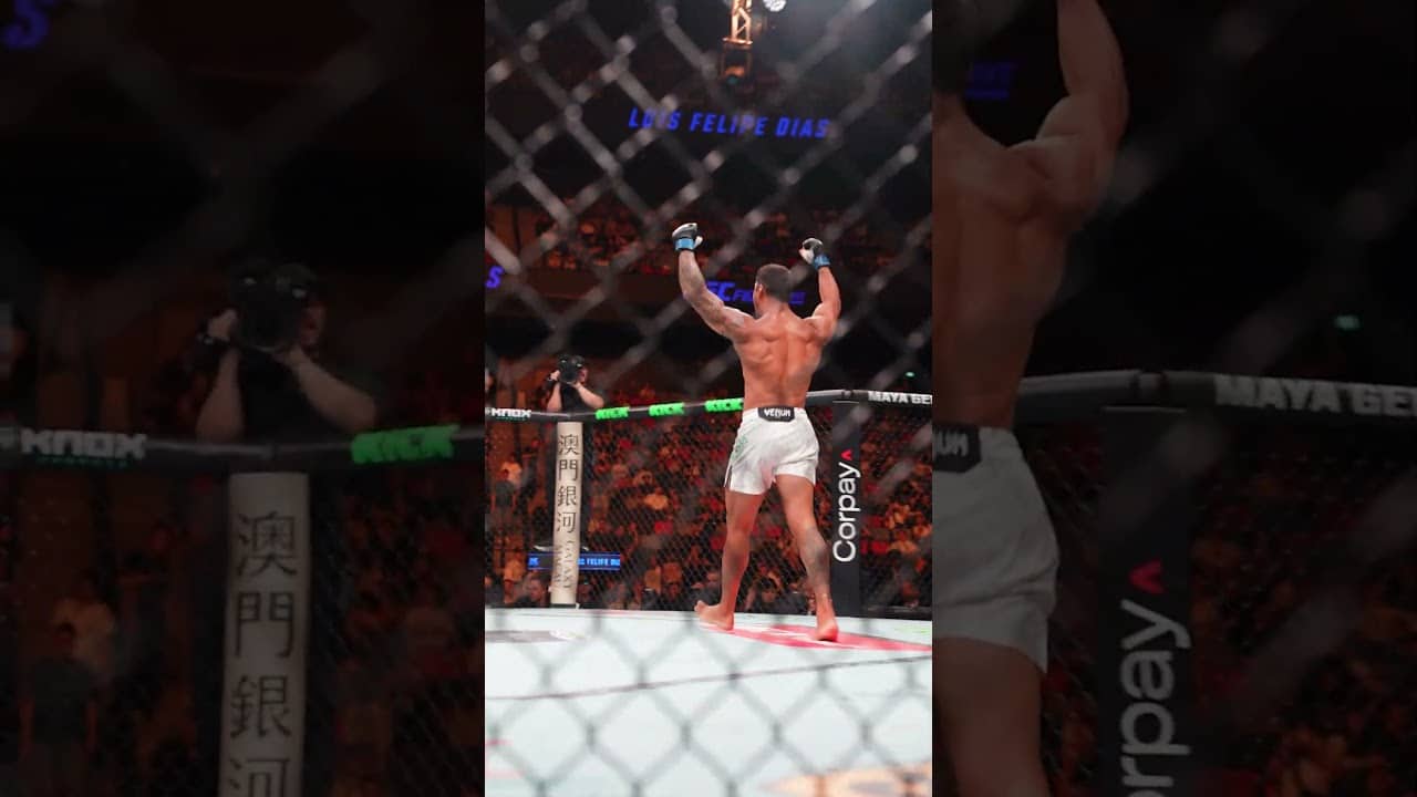 Sent him to the canvas! #ufcmacau
