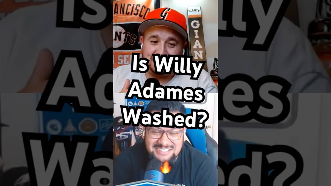 Is Willy Adames trash? #SFGiants