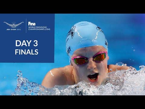Watch Now: Day 3 Semifinals & Finals | FINA World Swimming 2021