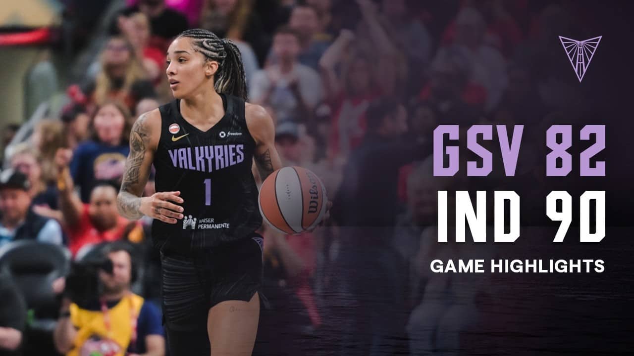 Golden State Valkyries Loss at Indiana Fever | May 22, 2026