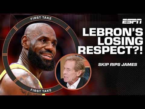 Skip Bayless reveals THE TRUTH about LeBron James 👀 ‘He’s lost the respect of refs!’ 🗣️ | First Take