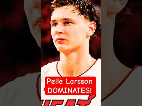 Miami Heat get a HUGE win against the Hawks. Pelle Larsson Shines! #nba #fyp #shorts