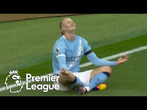 Erling Haaland's brace puts Man City 3-0 ahead of Man United | Premier League | NBC Sports