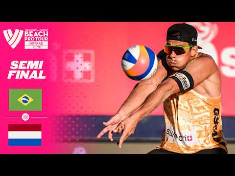 Evandro/Arthur Lanci vs. Boermans/Brouwer - Semi Final Highlights | Gstaad 2026 #BeachProTour