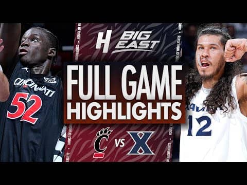 Cincinnati vs Xavier Musketeers - FULL GAME HIGHLIGHTS | December 5, 2025 | BIG EAST Basketball