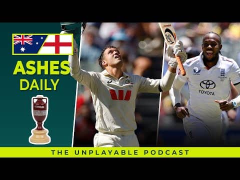 Adelaide D1: Carey's 'new Ashes best' caps even day | Unplayable Podcast