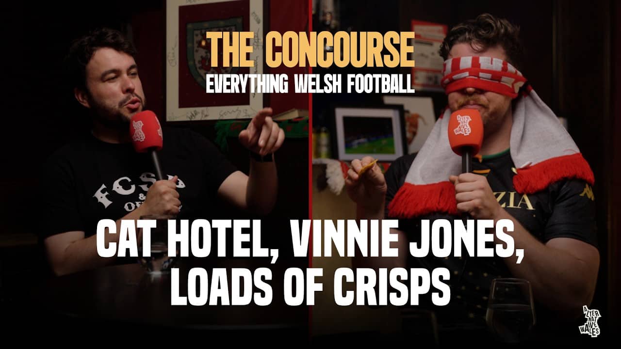 Cat Hotel, Vinnie Jones, Loads of Crisps | The Concourse: Everything Welsh Football