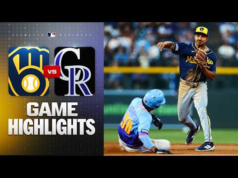 Brewers vs. Rockies Game Highlights (6/5/26) | MLB Highlights