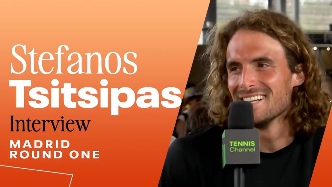 Stefanos Tsitsipas's goals for the 2026 clay season | 2026 Madrid