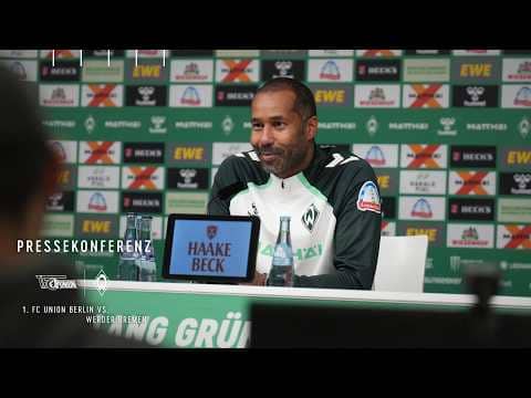 Pressekonferenz vor Union Berlin I 1. FC Union Berlin vs. Werder Bremen