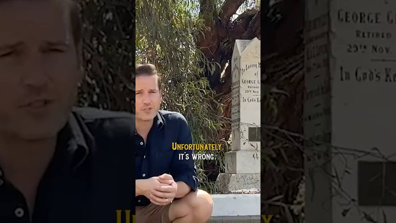 George Giffen's Incorrect Headstone #cricket #shorts