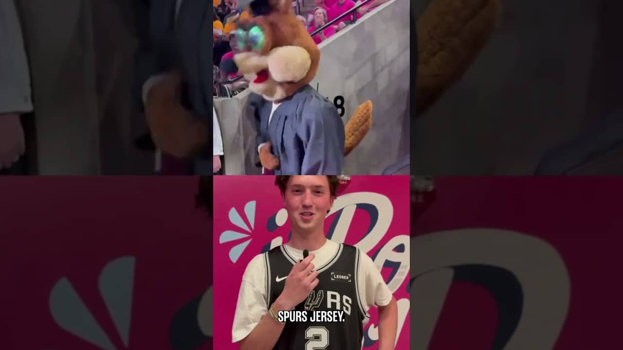 Had the opportunity to do the funniest thing… and we did 🤭#Spurs #NBA #NBAPlayoffs