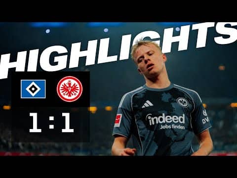 Traumkombination reicht nicht zum Sieg I Highlights Hamburger SV - Eintracht