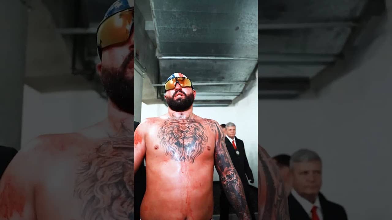 이 남자의 컨셉! 너무 매력적🤗 #ufc327