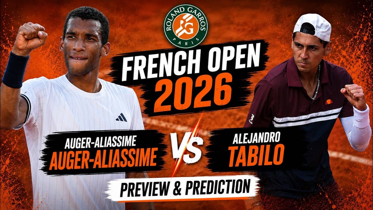 Felix Auger-Aliassime vs Alejandro Tabilo | French Open | Roland Garros 2026 | Preview & Prediction