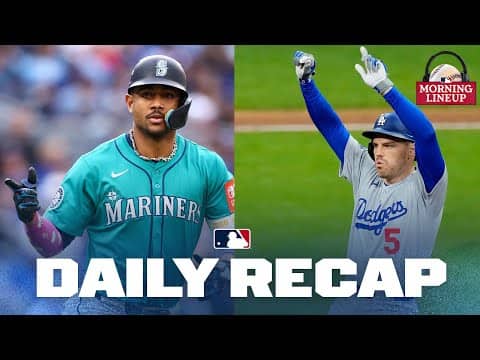 Snell & Dodgers win Game 1 of NLCS, Mariners take 2-0 ALCS lead! | Morning Lineup (MLB Daily Recap)