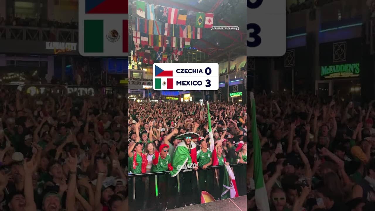 SPECTACULAR SCENES IN KANSAS CITY 🇲🇽🤯 #FIFAWorldCup #Mexico