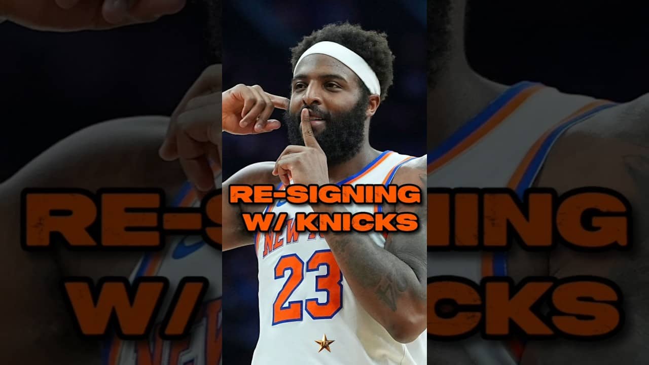 Mitchell Robinson RE-SIGNING w/ The Knicks... 😱 #Knicks #MitchellRobinson #Resigning #NewContract