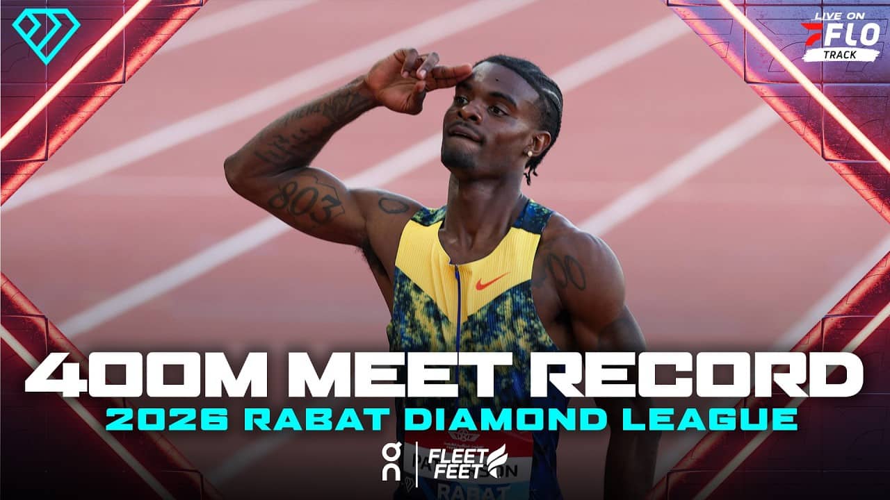 Jacory Patterson Lowers The Rabat 400m Meet Record | Rabat Diamond League 2026