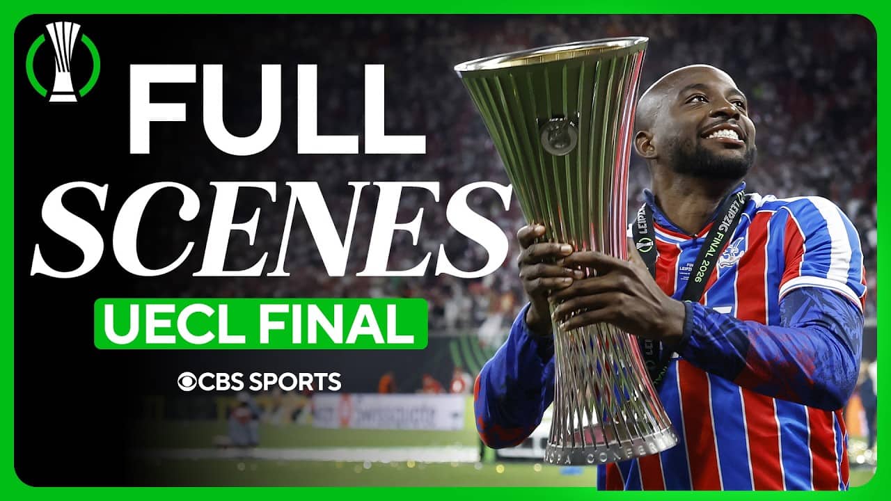Crystal Palace WIN UEFA Conference League | Full Trophy Lift + Scenes from UECL Final