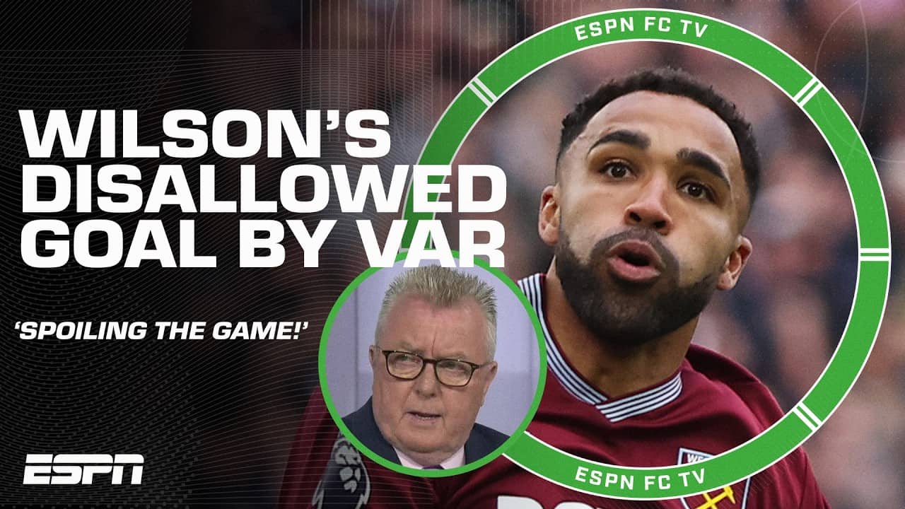 Steve Nicol on Wilson’s disallowed goal vs. Arsenal: IT’S SPOILING THE GAME! 😳 | ESPN FC