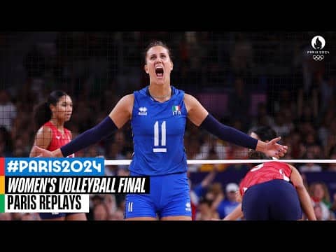 Women's Volleyball Full Final 🏐 | Paris Replays