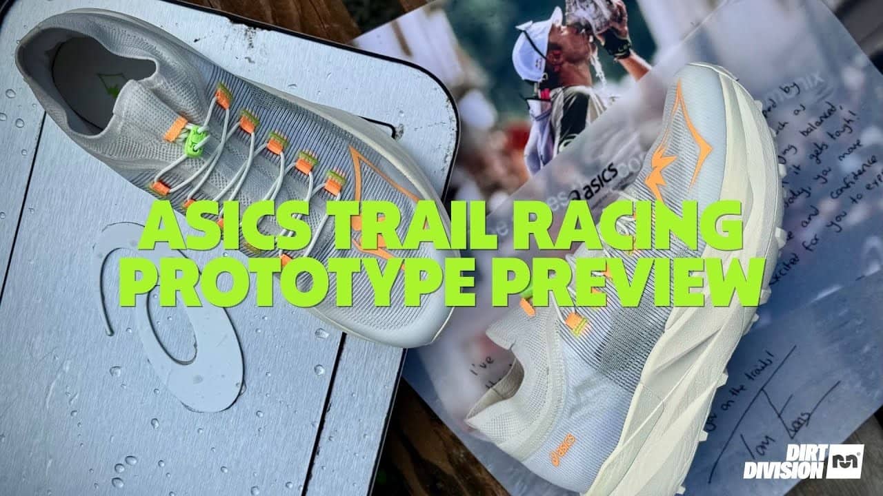 New ASICS Trail Racing Prototype