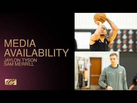 Cavs Shootaround | Jaylon Tyson & Sam Merrill Media Availability | 04.20.2026