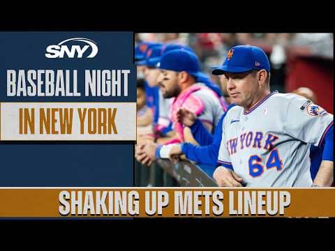 How can Mets shake up their lineup to spark offense? | Baseball Night in New York